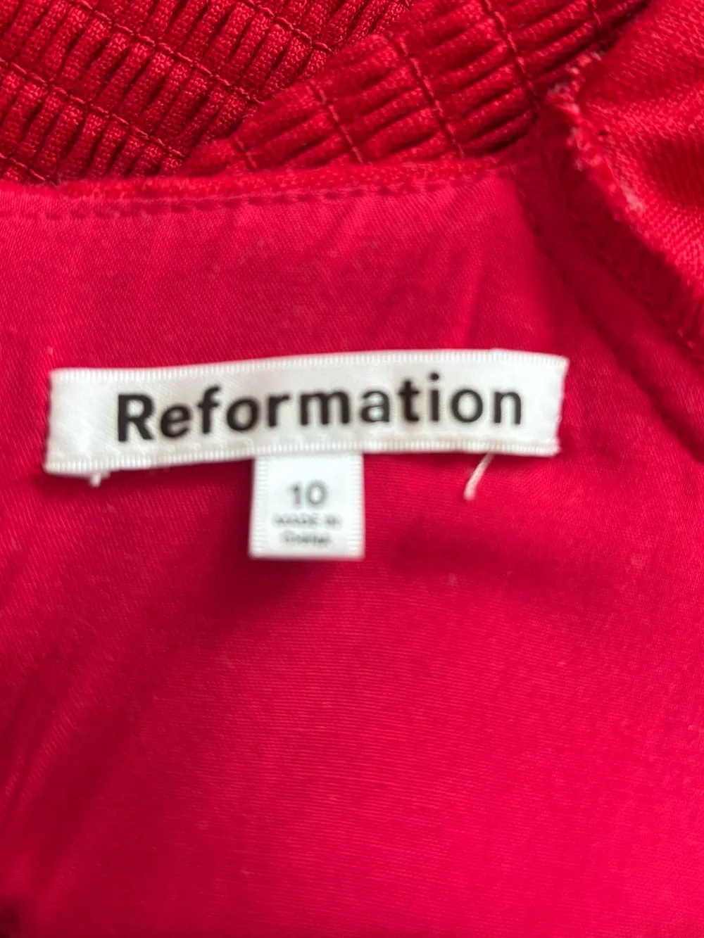 Reformation structured linen